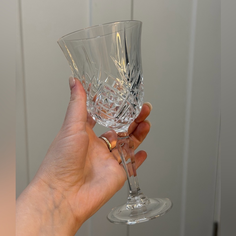 Set of 6 Cristal D’Arques Crystal Glasses